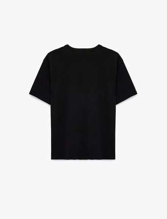 Kısa Kollu Biyeli Pamuklu Tok Kumaş Bisiklet Yaka Slim Fit Tişört