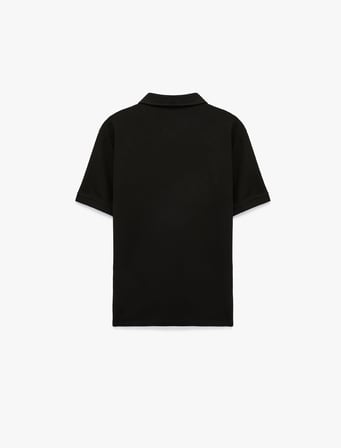 Pamuklu Regular Fit Kısa Kollu Düğmeli Polo Yaka Tişört