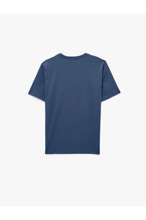 Antrasit Erkek Regular Fit Kısa Kollu Bisiklet Yaka Pamuklu Basic Tişört Model Kodu: 6SAM10332MKAntrasit