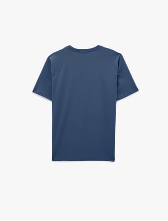 Regular Fit Kısa Kollu Bisiklet Yaka Pamuklu Basic Tişört