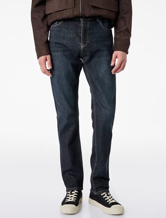 Normal Bel Pamuklu Slim Fit Jean Pantolon - Brad Jean