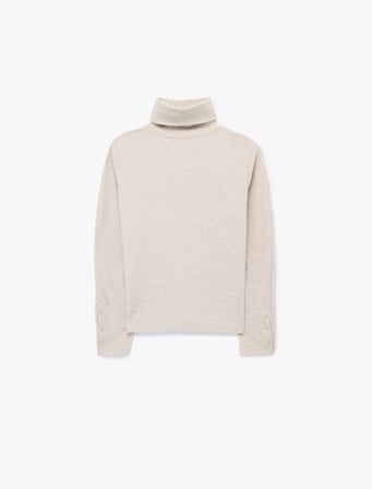 Slim Fit Yumuşak Dokulu Uzun Kollu Düğme Detaylı Dik Yaka Sweatshirt