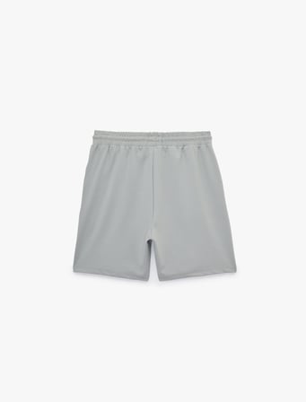 Regular Fit Cepli Beli Bağcıklı Bermuda Şort