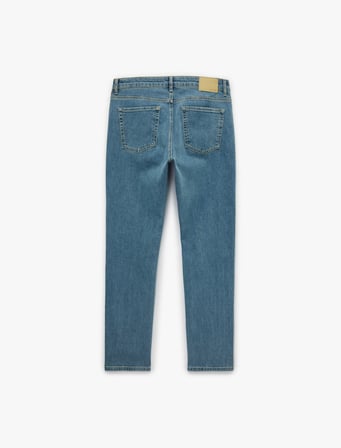 Normal Bel Cepli Slim Fit Jean Pantolon - Brad Jean