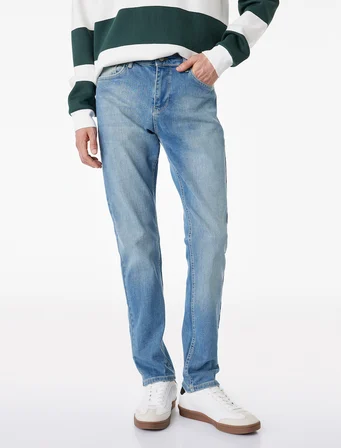 Normal Bel Cepli Slim Fit Jean Pantolon - Brad Jean
