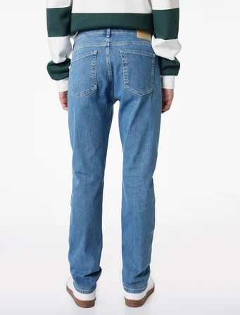 Normal Bel Cepli Slim Fit Jean Pantolon - Brad Jean