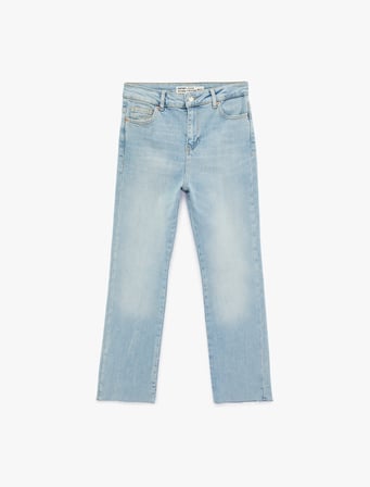 Koton Açık İndigo Pantolon 6Sal40190Md