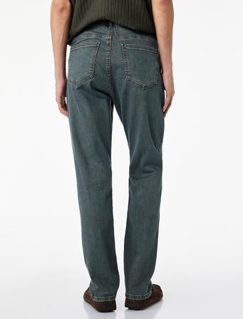 Normal Bel Pamuklu Slim Fit Jean Pantolon - Brad Jean