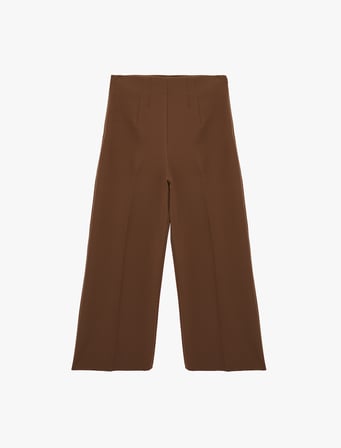 Culotte Fit Kısa Geniş Paça Palazzo Pantolon