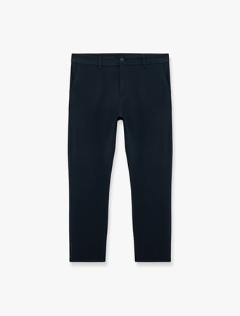 Viskon Karışımlı Cepli Slim Fit Kumaş Pantolon