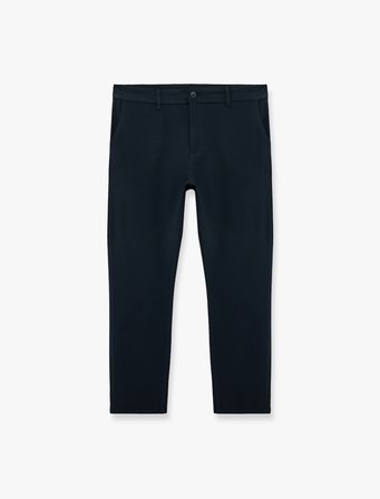 Viskon Karışımlı Cepli Slim Fit Kumaş Pantolon