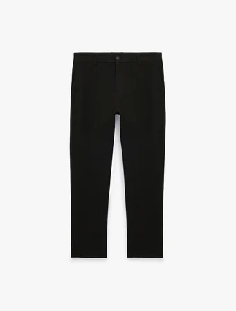 Viskon Karışımlı Cepli Slim Fit Kumaş Pantolon