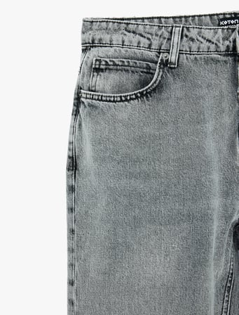 Pamuklu Regular Fit Cepli Tapered Jean Pantolon - Joe Jean