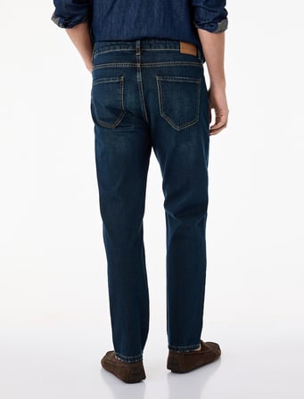 Regular Fit Normal Bel Cepli Pamuklu Tapered Jean Pantolon - Joe Jean