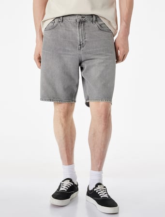 Pamuklu Straight Fit Cepli Bermuda Jean Şort
