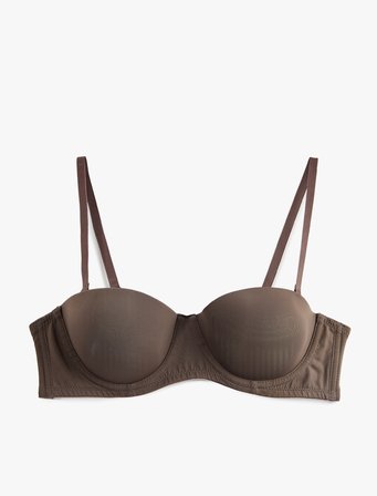 Desteksiz Balenli Comfort Sütyen