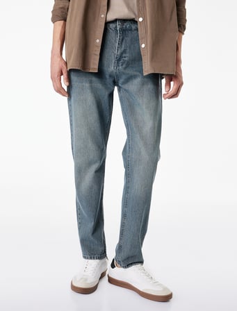 Normal Bel Regular Fit Tapered Jean Pantolon - Joe Jean