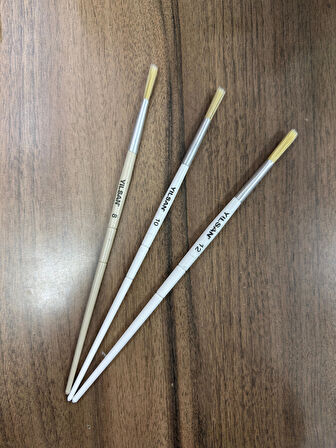 KALİTE Nalbur Tipi Kalem Fırça No: 8-10-12