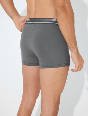 Normal Bel Pamuklu 3'lü Boxer Seti