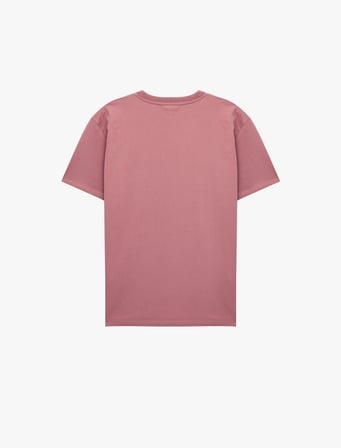 Pamuklu Kısa Kollu Bisiklet Yaka Baskılı Slim Fit Tişört