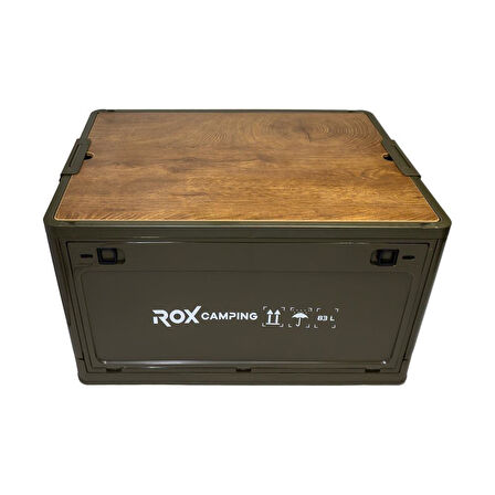 Rox Camping 0305 Katlanır Kamp Kutusu 83 Litre