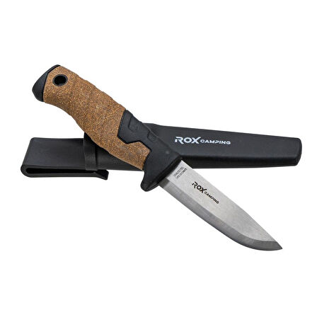 Rox Camping Bushcraft PLUS Paslan Çelik Kamp Bıçak