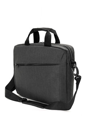 Orijinal 15.6" inç Siyah Kumaş Notebook İş ve Günlük Kullanım Laptop Bilgisayar Evrak Çantası
