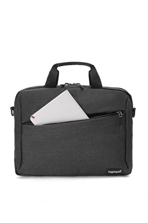 Orijinal 15.6" inç Siyah Kumaş Notebook İş ve Günlük Kullanım Laptop Bilgisayar Evrak Çantası
