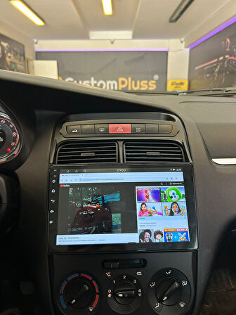 FİAT LİNEA UYUMLU 4 GB RAM 64 GB DAHİLİ HAFIZA 9 İNÇ MULTİMEDYA KABLOSUZ CARPLAY GERİ GÖRÜŞ KAMERALI