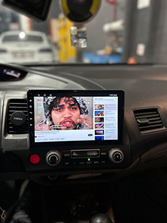 HONDA FD6 UYUMLU 4 GB RAM 64 GB DAHİLİ HAFIZA 10 İNÇ MULTİMEDYA KABLOSUZ CARPLAY GERİ GÖRÜŞ KAMERALI