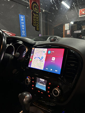 NİSSAN JUKE UYUMLU 4 GB RAM 64 GB DAHİLİ HAFIZA 9 İNÇ MULTİMEDYA KABLOSUZ CARPLAY GERİ GÖRÜŞ KAMERALI