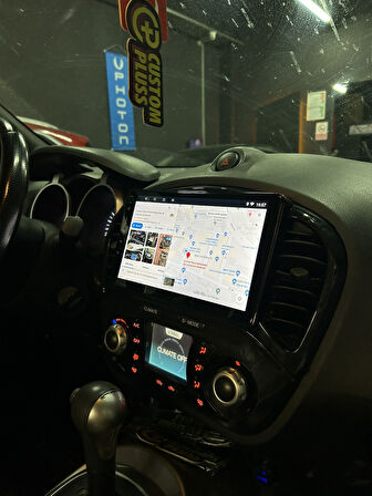 NİSSAN JUKE UYUMLU 4 GB RAM 64 GB DAHİLİ HAFIZA 9 İNÇ MULTİMEDYA KABLOSUZ CARPLAY GERİ GÖRÜŞ KAMERALI