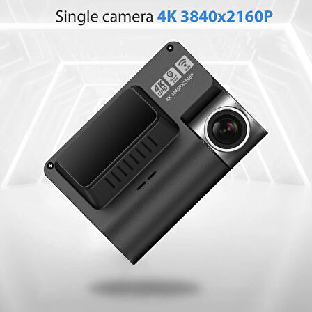 GO-4K GPS WİFİ ARAÇ KAMERASI DVR