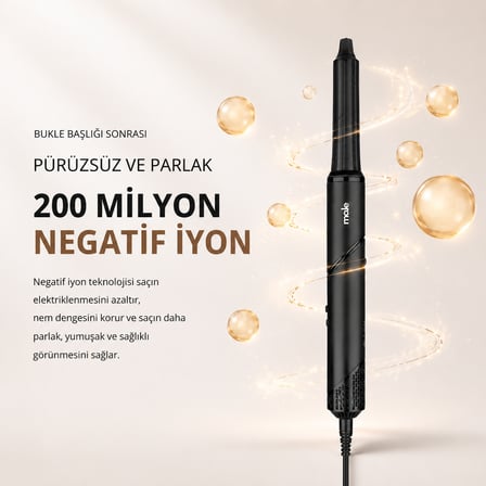 Mole M1 7in1 Saç Şekillendirme Seti
