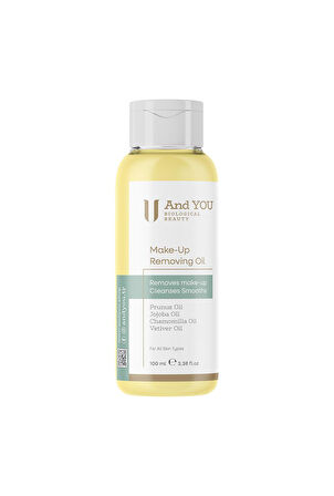 And You MAKE-UP REMOVING OIL / Makyaj Temizleme Yağı 100 ml