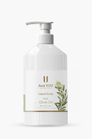 And You Lıquıd Soap With Olıve Oıl / Zeytinyağlı Sıvı Sabun 500 ml