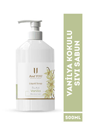 And You Lıquıd Soap ( With Vanılla ) / Vanilya Kokulu Sıvı Sabun 500 ml