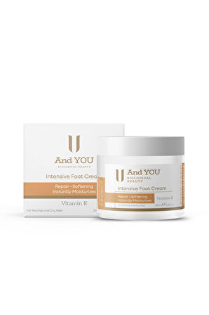 And You Intense Foot Cream / Ayak Bakım Kremi 100 ml