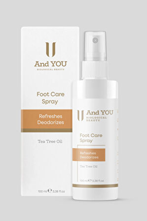 And You Foot Care Spray / Ayak Spreyi 100 ml
