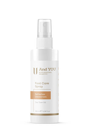 And You Foot Care Spray / Ayak Spreyi 100 ml