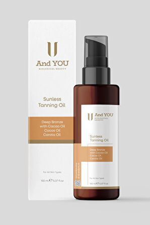 And You Tannıng Oıl / Bronzlaştırıcı Yağ 150 ml
