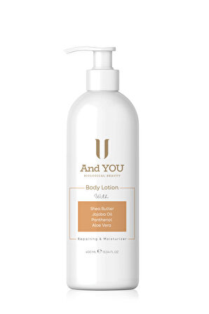 And You Body Lotıon / Vücut Losyonu 400 ml