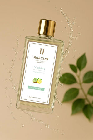 And You Cologne Kiwi Lemon Kolonya 200 ml
