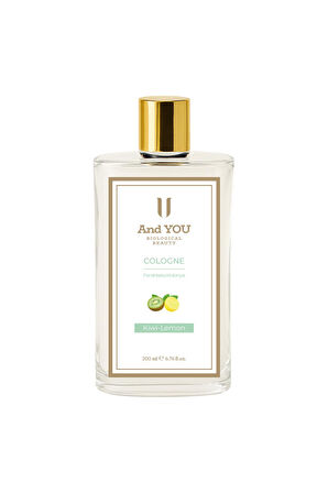 And You Cologne Kiwi Lemon Kolonya 200 ml