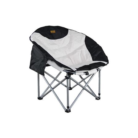 Madfox Moonchair Deluxe Katlanır Kamp Sandalyesi Mavi/Gri