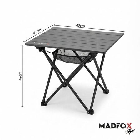 Madfox Apex Katlanabilir Alüminyum Kamp Masası (Motorcu Masası)