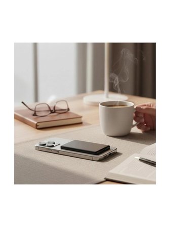 Magnetic Wireless Powerbank 5000mah – Manyetik Kablosuz Hızlı Şarj