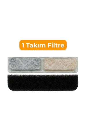 Gobypet Sensörlü Otomatik Kedi Su Sebili İle Uyumlu Yedek Filtre 4'lü Paket