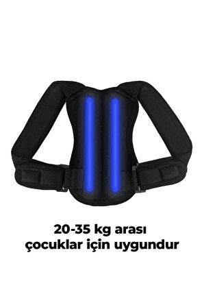 Balenli Çocuk Korsesi Dik Duruş, bel, sırt Korsesi, Kambur Korsesi (EX-11 )