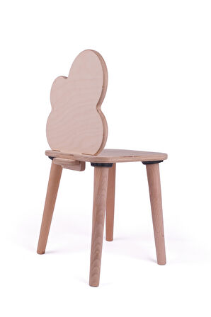 Montessori Çocuk Ahşap Oyun Etkinlik Çalışma Masası Sandalyesi